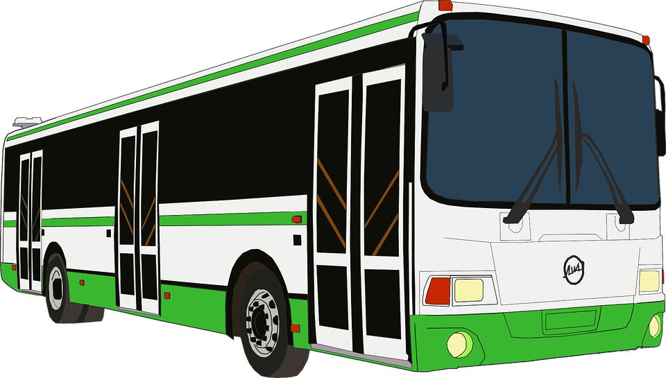 Bild eines Busses als Beispiel für ÖPNV